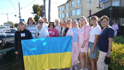 'Honour the Warriors, Run for the Heroes of Ukraine' Run in Dunaivtsi