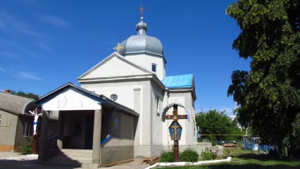 Свято-Михайлівська церква та дзвіниця в Липецькому